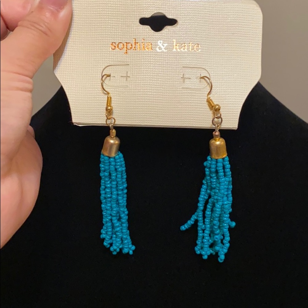 Sophia & Kate earrings 💙 NWT